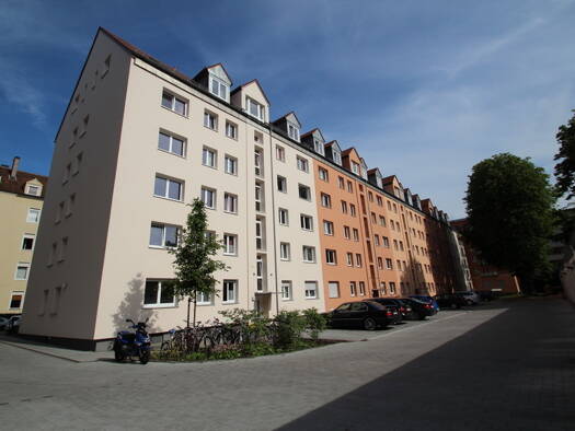 Wohnung zur Miete 508 € 2 Zimmer 43,6 m² 2. Geschoss frei ab 01.08.2026 Singerstr. 11 Innenstadt Augsburg 86159