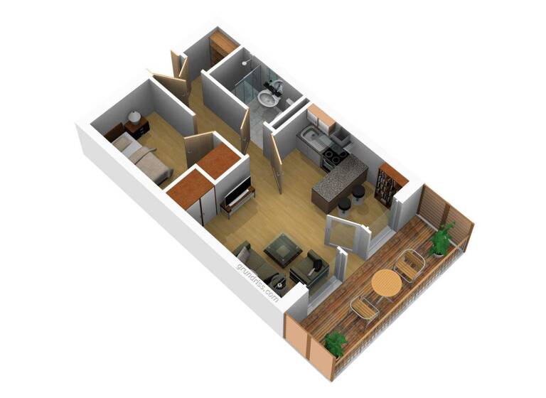 Wohnung zum Kauf 118.000 € 1,5 Zimmer 36 m² frei ab sofort Am Hohen Ufer Großenbrode 23775