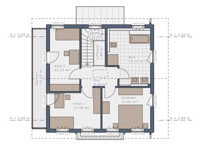 Einfamilienhaus zum Kauf provisionsfrei 650.000 € 5 Zimmer 133 m² 580 m² Grundstück Tiefenthal 55546