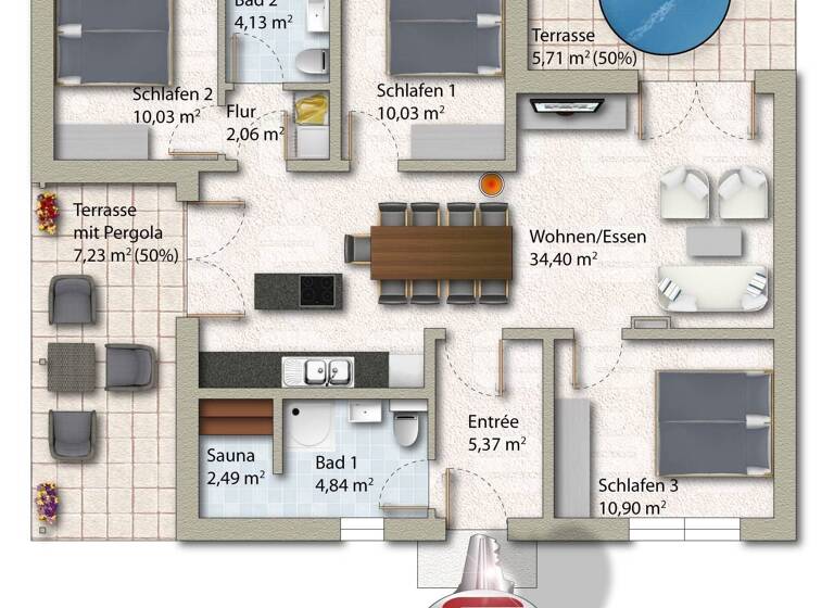 Haus zum Kauf 370.000 € 4 Zimmer 97 m² 535 m² Grundstück Lembruch 49459