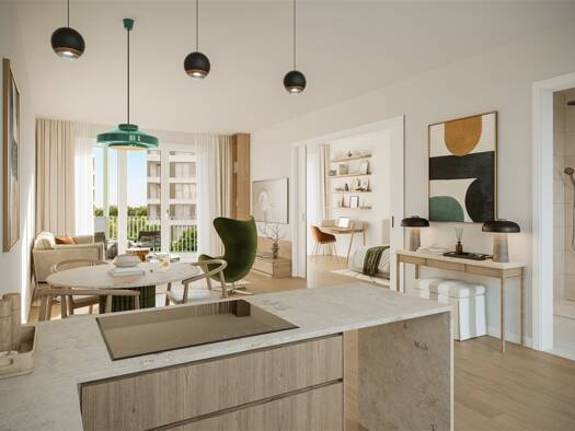 Wohnung zum Kauf - Neubau provisionsfrei 275.500 € 2 Zimmer 48,2 m² EG Schwetzingen 68723