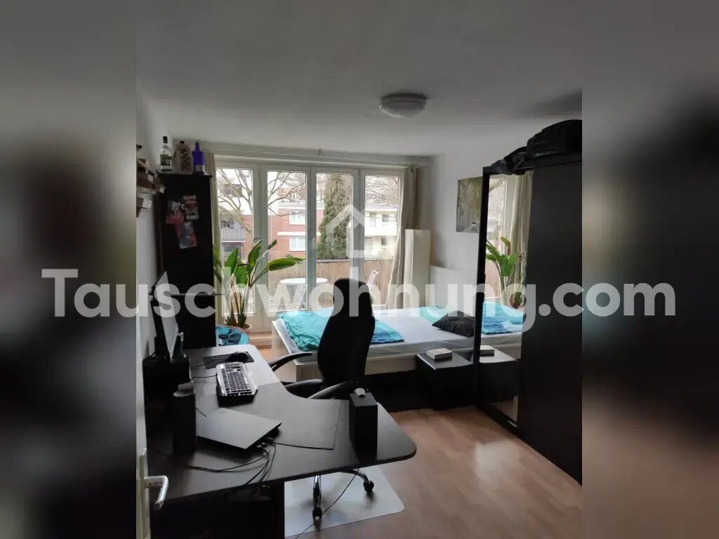 Wohnung zur Miete Tauschwohnung 808 € 2,5 Zimmer 57 m²<br/>Wohnfläche EG<br/>Geschoss Lokstedt Hamburg 22529