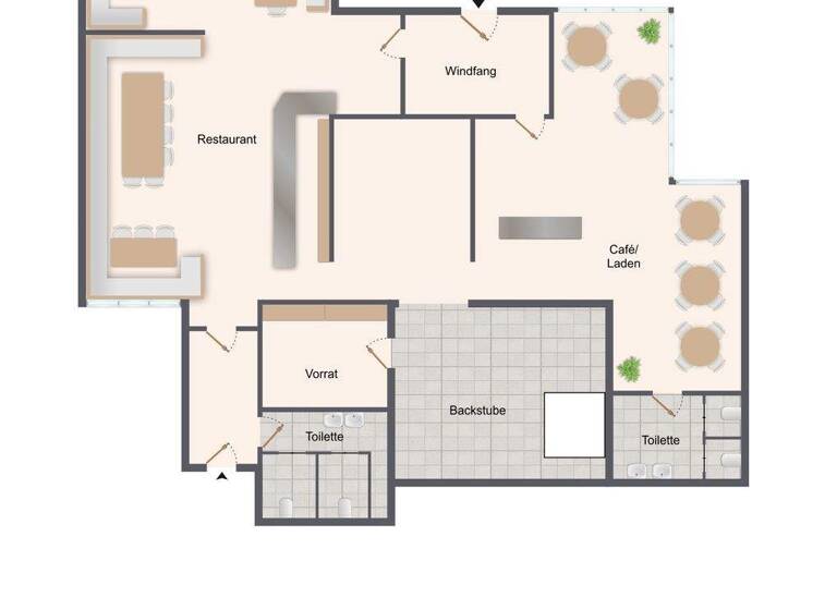 Bar/Café zur Miete 1.600 € 150 m² Gastrofläche Gemmrigheim 74376