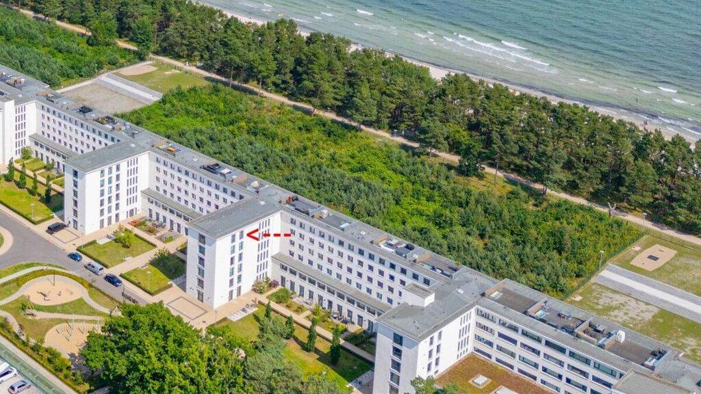 Wohnung zum Kauf 359.000 € 3 Zimmer 62,2 m² 5. Geschoss frei ab sofort Südstrand 103 Prora Binz 18609