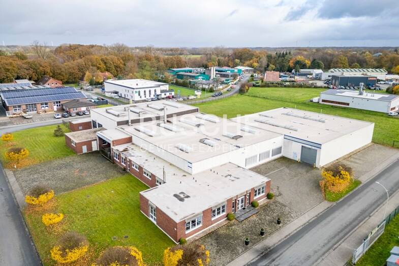 Lagerhalle zur Miete 3.214,6 m² Lagerfläche teilbar ab 2.511,1 m² Gescher Gescher 48712
