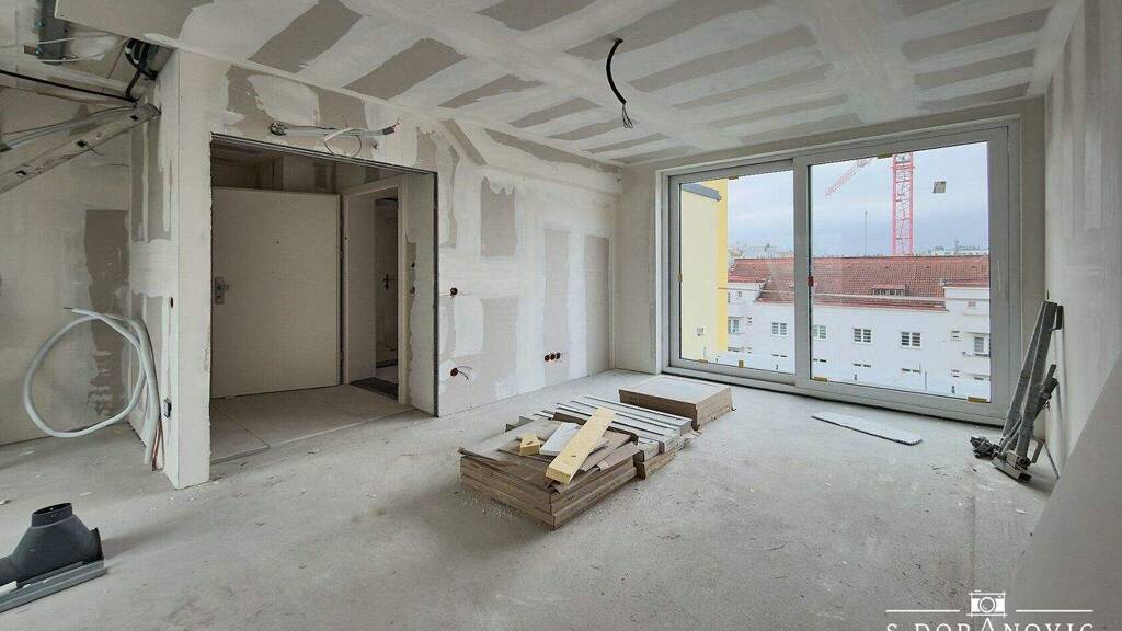 Wohnung zum Kauf - Erstbezug 474.000 € 3 Zimmer 63,2 m² 6. Geschoss frei ab 01.06.2026 Wien 1050