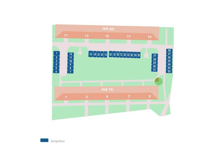 Außenstellplatz zur Miete 25 € Prignitzstraße 11-19 Nord Brandenburg 14770