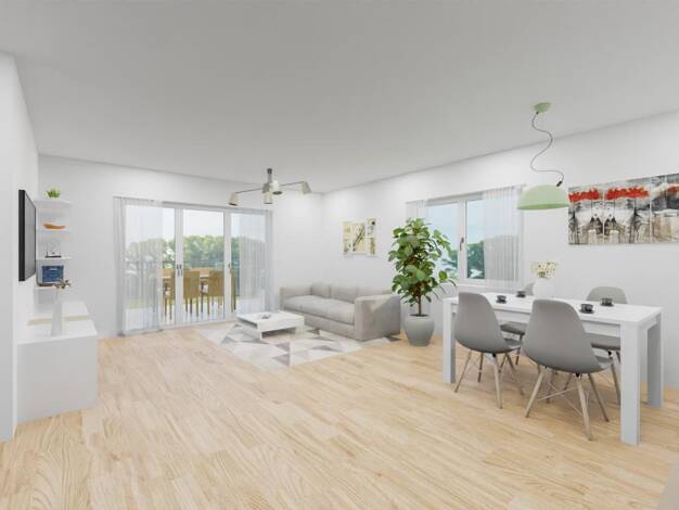 Wohnung zum Kauf provisionsfrei 356.000 € 3 Zimmer 82,7 m² 1. Geschoss Gemeindewaldstraße 10 Tannheim Villingen-Schwenningen 78052