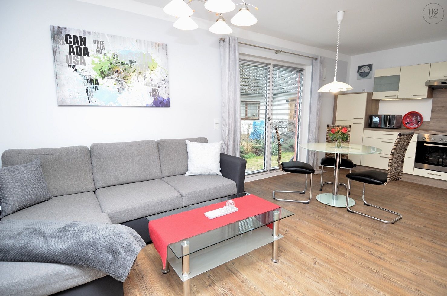 Wohnung zur Miete Wohnen auf Zeit 1.250 € 2 Zimmer 48 m²<br/>Wohnfläche 15.03.2025<br/>Verfügbarkeit Haunstetten - Nord Augsburg 86179