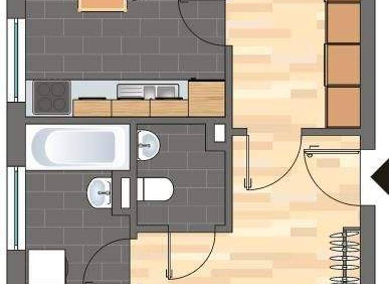 Wohnung zur Miete 622 € 3 Zimmer 78,7 m² 4. Geschoss frei ab 16.04.2026 Eiderstraße 25 Weststadt Braunschweig 38120