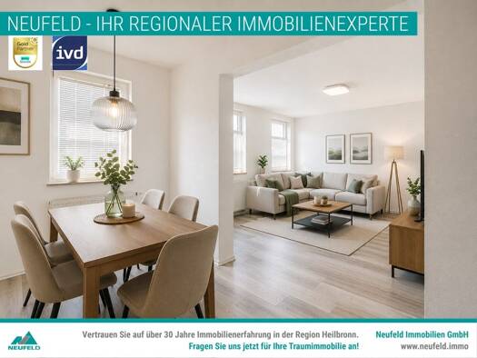 Wohnung zum Kauf 154.900 € 3 Zimmer 66,5 m² 1. Geschoss Öhringen 74613