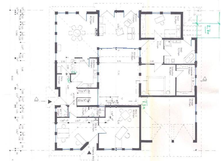 Bungalow zum Kauf 590.000 € 8 Zimmer 197 m² 774 m² Grundstück Martinhagen Schauenburg 34270