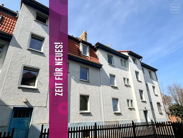 Wohnung zur Miete 300 € 2 Zimmer 42 m² 1. Geschoss Merseburger Straße 387 Ammendorf-Beesen Süd 06132