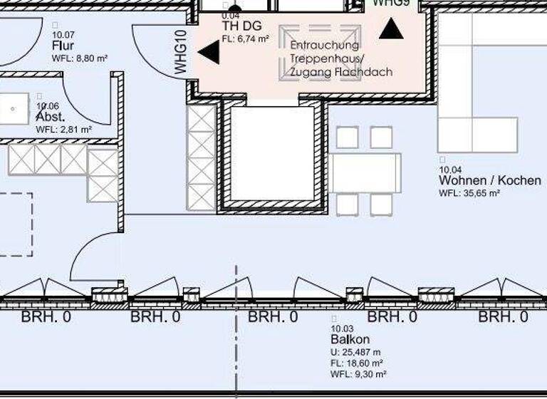 Wohnung zur Miete - Erstbezug 1.310 € 2 Zimmer 81 m² frei ab 01.06.2026 Eversten Oldenburg 26131
