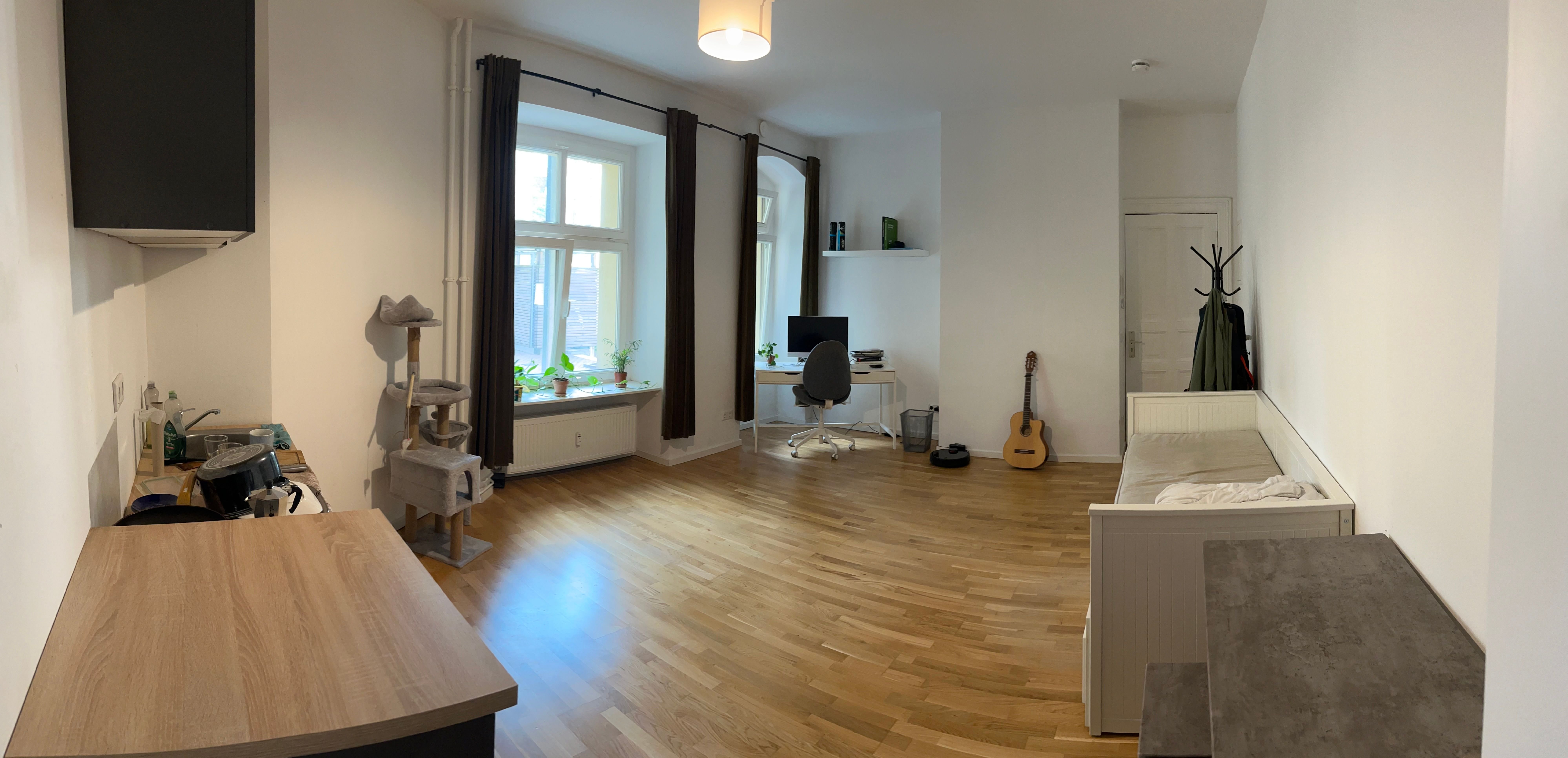 Apartment zur Miete 814,28 € 1 Zimmer 32 m²<br/>Wohnfläche EG<br/>Geschoss Fidicinstraße 33 Kreuzberg Berlin 10965