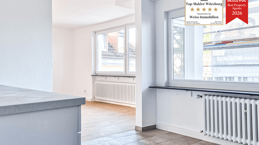 Wohnung zur Miete 2.013 € 3 Zimmer 115 m² 3. Geschoss Wirsbergstraße 10 Altstadt Würzburg 97070