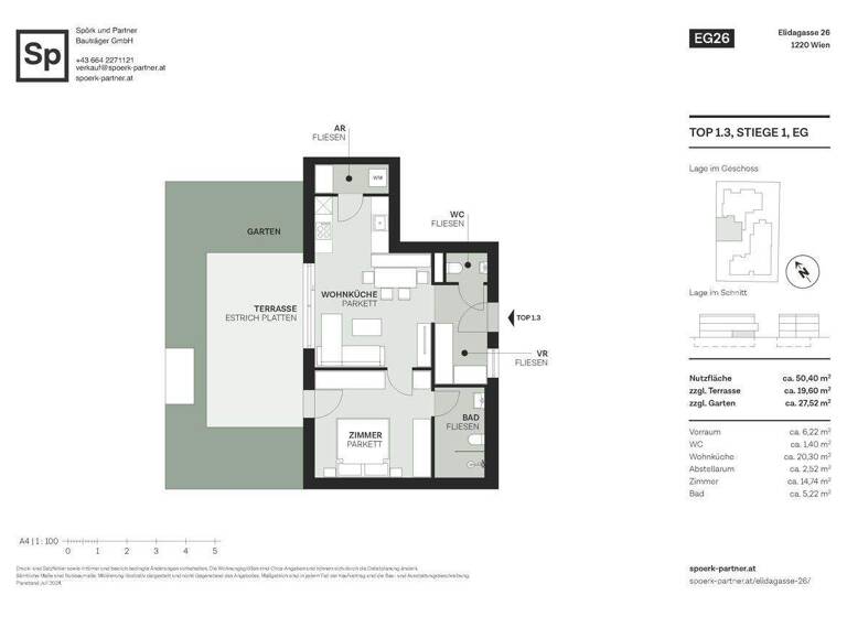 Haus zum Kauf - Erstbezug Elidagasse 26 Wien, Donaustadt 1220