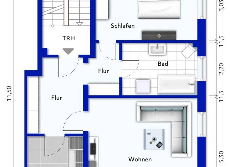 Wohnung zum Kauf 79.000 € 2 Zimmer 65 m² Eisenberg 07607