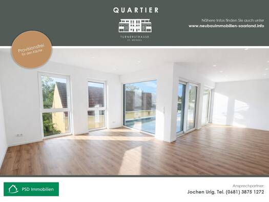 Penthouse zum Kauf provisionsfrei 389.610 € 3 Zimmer 98,3 m² Urweiler St. Wendel 66606