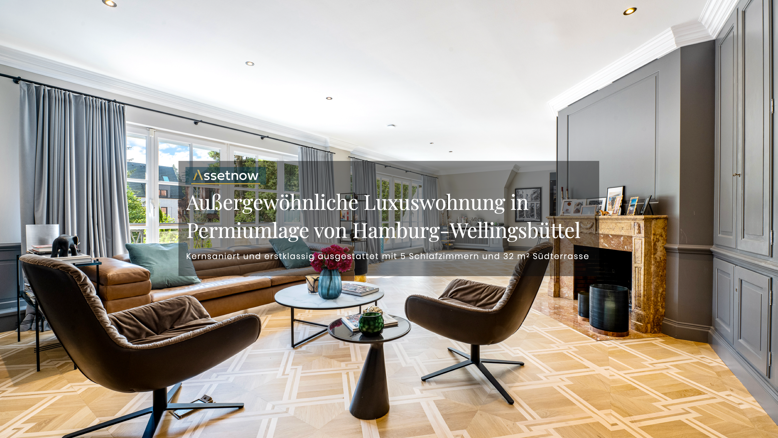 Maisonette zum Kauf 1.790.000 € 6 Zimmer 300 m²<br/>Wohnfläche Wellingsbüttel Hamburg 22391