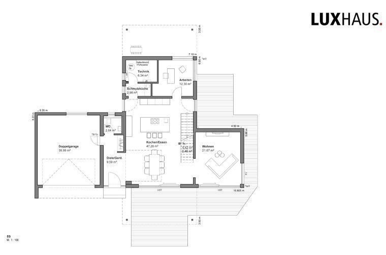 Villa zum Kauf provisionsfrei 1.519.000 € 7 Zimmer 220 m²<br/>Wohnfläche 419 m²<br/>Grundstück Ketsch 68775