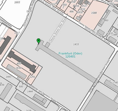 Bürofläche zur Miete 500 € 500 m² Bürofläche teilbar ab 120 m² Markendorf Frankfurt (Oder) 15236