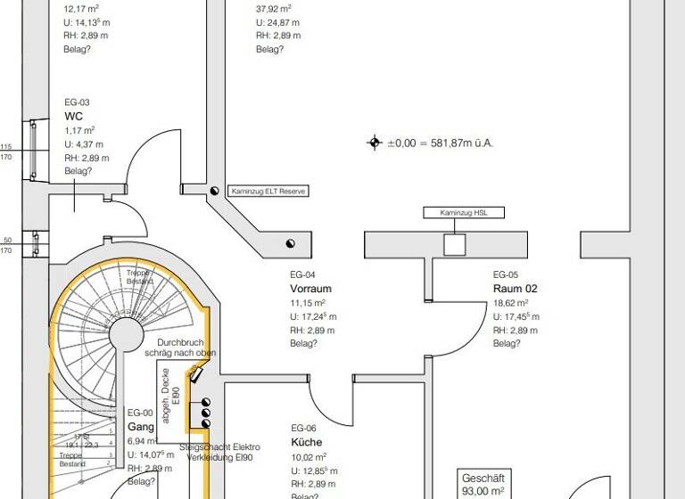 Praxisfläche zur Miete 1.408 € 4 Zimmer 93 m² Bürofläche Innsbruck 6020