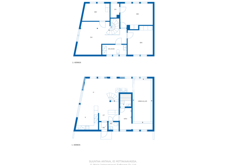 Reihenmittelhaus zum Kauf 249.000 € 5 Zimmer 133 m² 663 m² Grundstück Kalatori 5 Rauma 26100
