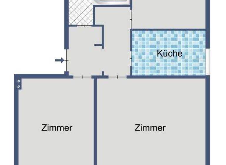 Wohnung zur Miete 536 € 3 Zimmer 73 m² 2. Geschoss frei ab 01.05.2026 Lange Straße 9 Crumbach Lohfelden 34253