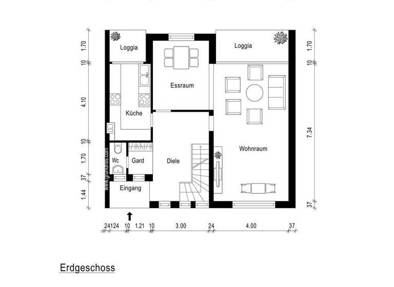 Einfamilienhaus zum Kauf 689.000 € 4 Zimmer 118,5 m² 640 m² Grundstück Dreikönigenviertel Neuss 41464
