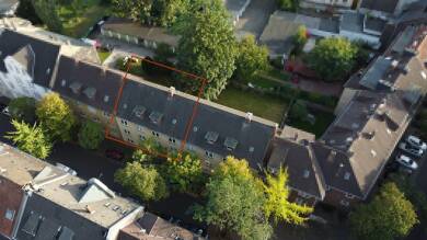 Wohnung zur Miete 362 € 2,5 Zimmer 54 m² 1. Geschoss frei ab 01.11.2025 Märkische Straße 27 Wanne-Süd Herne 44652