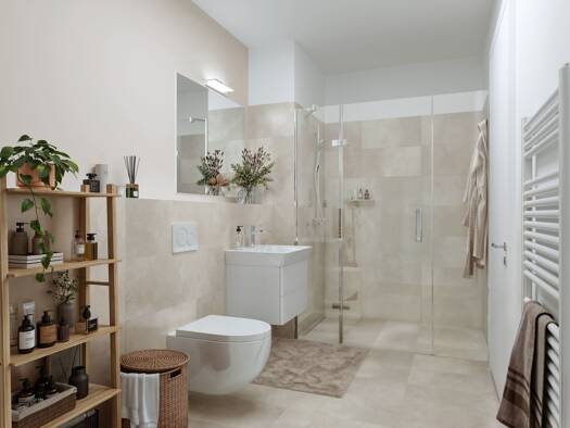 Wohnung zum Kauf - Neubau provisionsfrei 698.900 € 3 Zimmer 73,9 m² 1. Geschoss Lerchenauer Straße Ecke Georg-Zech-Allee 280 Feldmoching-Hasenbergl München 80995