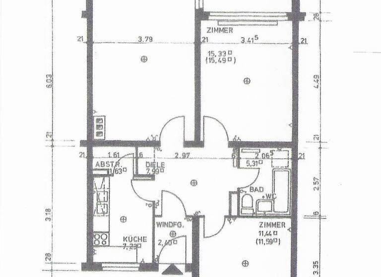 Wohnung zur Miete 960 € 3 Zimmer 77 m² 10. Geschoss frei ab 01.07.2026 Reinfeld 23858