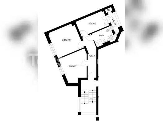 Wohnung zur Miete Tauschwohnung 845 € 2 Zimmer 56 m² 2. Geschoss Ehrenfeld Köln 50825