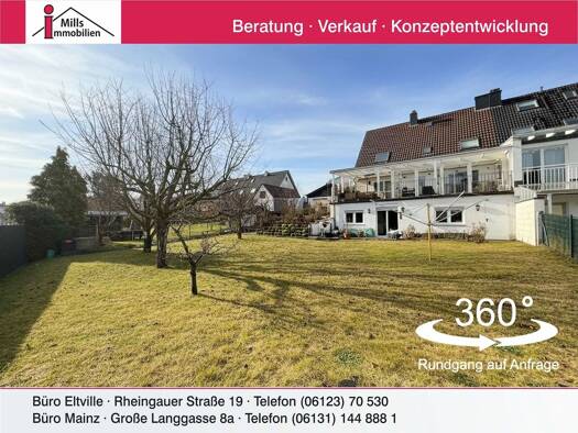 Doppelhaushälfte zum Kauf 735.000 € 8 Zimmer 215 m² 790 m² Grundstück Weisenau Mainz 55130