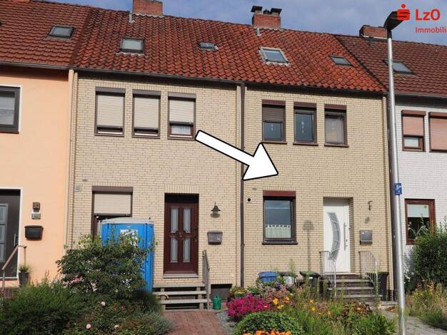 Reihenmittelhaus zum Kauf 155.000 € 4,5 Zimmer 89 m² 149 m² Grundstück Deichhorst Delmenhorst 27753