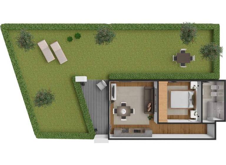 Studio zum Kauf 284.500 € 2 Zimmer 65 m² EG Bozen 39100