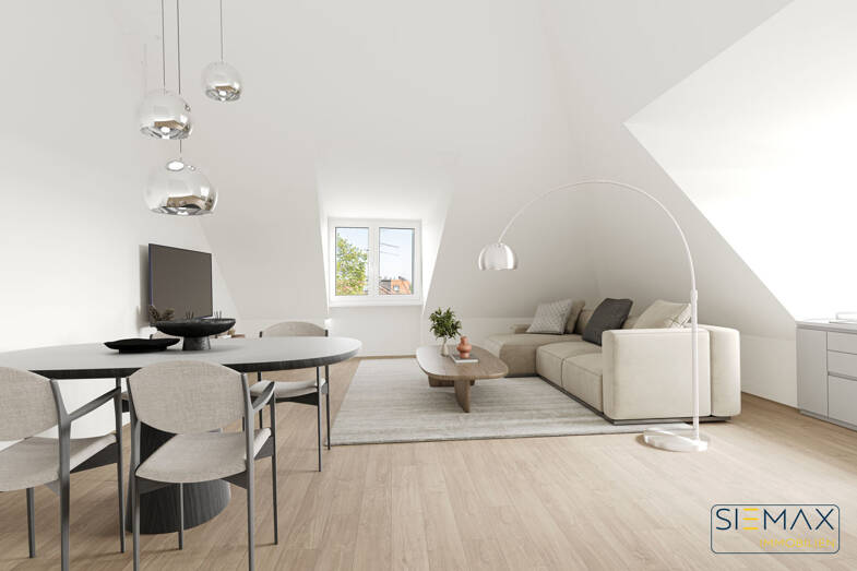 Wohnung zum Kauf - Neubau 757.000 € 2 Zimmer 62,1 m² Dachgeschoss, 3. Geschoss Harlaching München / Untergiesing-Harlaching 81545