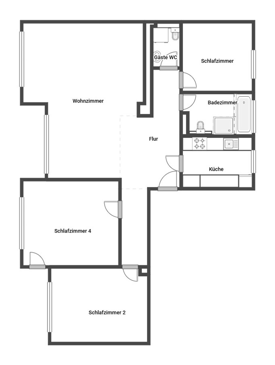 Wohnung zum Kauf 435.000 € 4 Zimmer 116,6 m²<br/>Wohnfläche 1.<br/>Geschoss Röthenbach West Nürnberg 90449