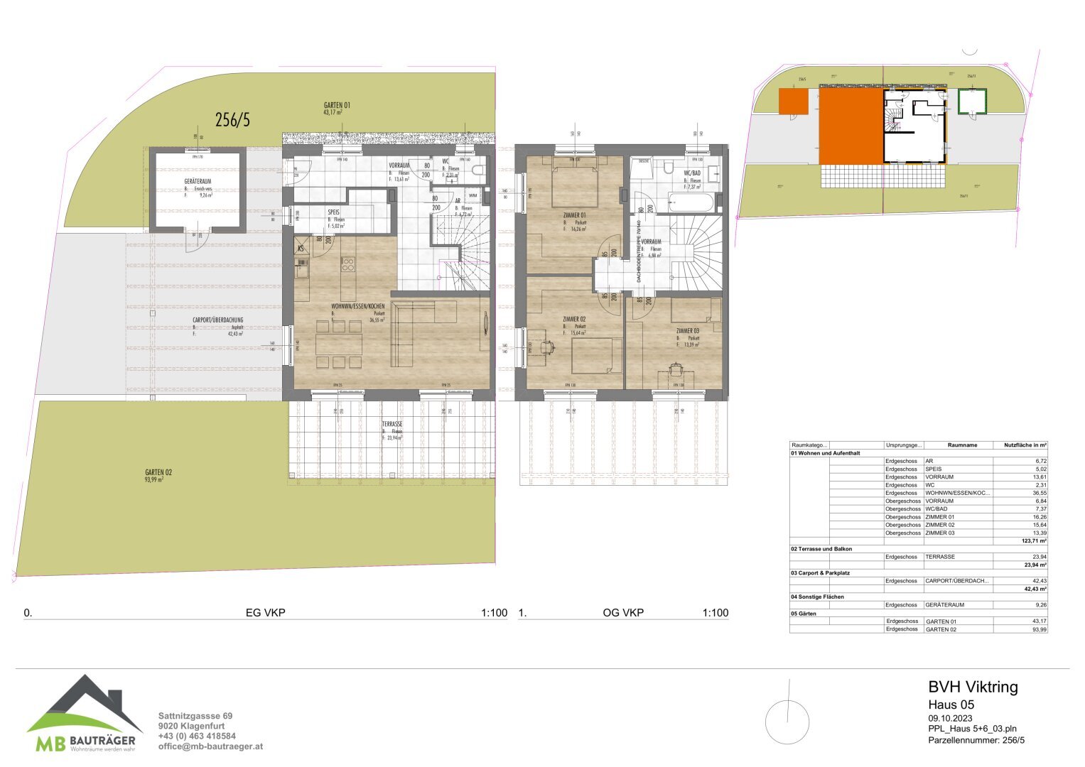 Haus zum Kauf 599.000 € 123,7 m²<br/>Wohnfläche Viktring Klagenfurt,13.Bez.:Viktring 9073