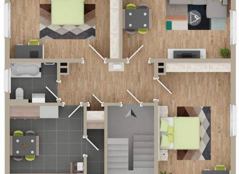 Wohnung zur Miete 850 € 3 Zimmer 88 m² Oppau Ludwigshafen am Rhein / Oppau 67069