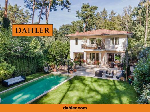 Villa zum Kauf 2.480.000 € 8 Zimmer 344 m² 1.140 m² Grundstück Wilhelmshorst Michendorf 14552