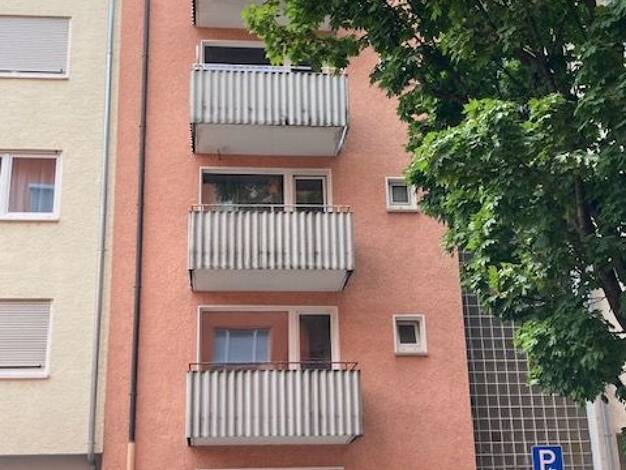 Wohnung zur Miete 580 € 1 Zimmer 25 m² frei ab sofort Karlstraße 17 Stadtmitte Neu-Ulm 89231