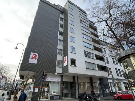 Wohnung zum Kauf 285.500 € 2 Zimmer 52,9 m² 5. Geschoss Neustadt-Süd Köln 50678