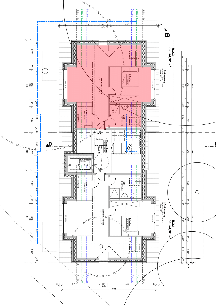 Wohnung zur Miete 610 € 2 Zimmer 54,9 m²<br/>Wohnfläche 01.05.2025<br/>Verfügbarkeit Lindenallee 73 Bexhövede Loxstedt 27612