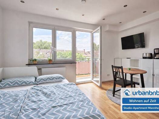 Studio zur Miete auf Zeit 960 € 1 Zimmer 23 m² frei ab sofort Augustaanlage 0 Oststadt Mannheim 68165