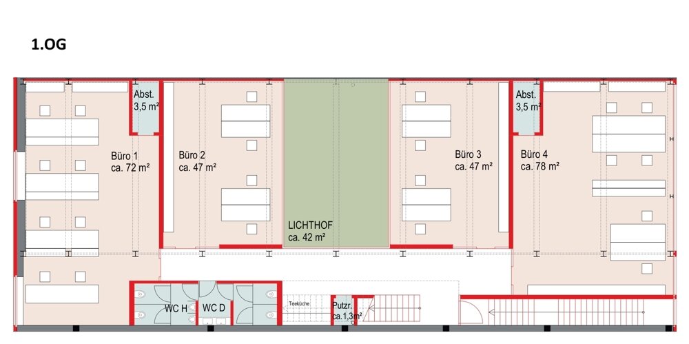 Bürofläche zur Miete 4.355 € 335 m²<br/>Bürofläche Hohenems 6845