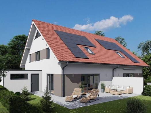 Doppelhaushälfte zum Kauf 612.000 € 4 Zimmer 120 m² 302 m² Grundstück Beihingen Freiberg am Neckar 71691