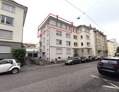 Wohnung zum Kauf 370.000 € 3 Zimmer 82 m² 3. Geschoss Bad Cannstatt Stuttgart 70372
