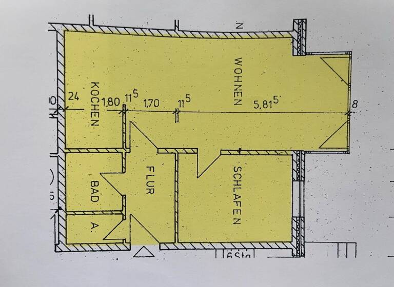 Wohnung zum Kauf provisionsfrei 262.000 € 2 Zimmer 58 m²<br/>Wohnfläche EG<br/>Geschoss Luruper Hauptstraße 224 Lurup Hamburg 22547